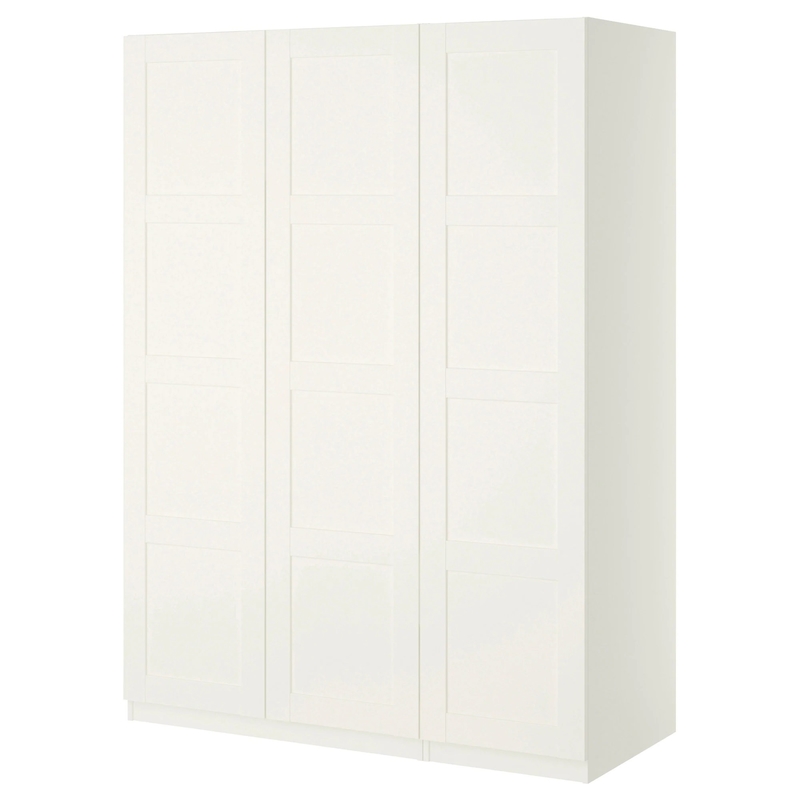 Modüler MDF Yatak Odası Depolama Dolabı Otel Tam Lüks Salıncak Kapı Beyaz Armoire Dolap